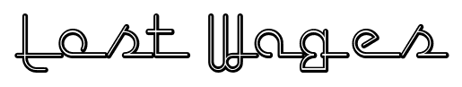 Lost Wages font