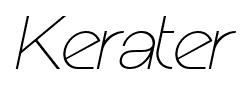 Kerater font