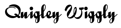 Quigley Wiggly font