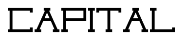 Capital font