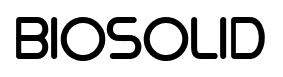 biosolid font