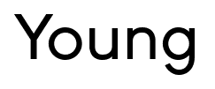 Young font