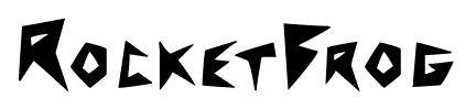 RocketFrog font