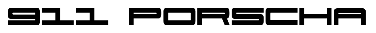911 Porscha font