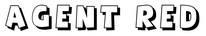 Agent Red font