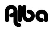 Alba font