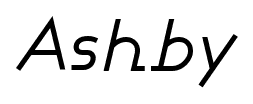 Ashby font