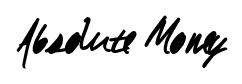 Absolute Money font