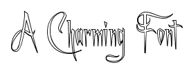 A Charming Font font