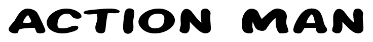 Action Man font