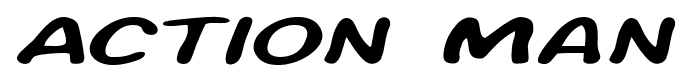 Action Man font