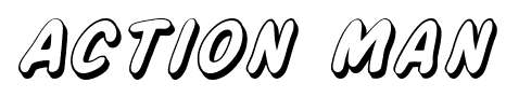 Action Man font