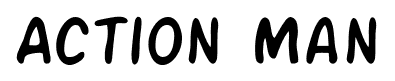 Action Man font