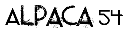 Alpaca 54 font