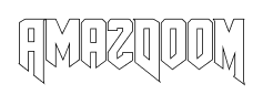 AmazDooM font