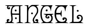 Angel font
