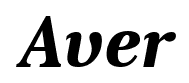 Aver font