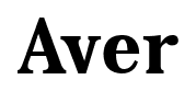 Aver font
