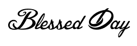 Blessed Day font