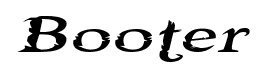 Booter font