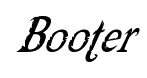 Booter font