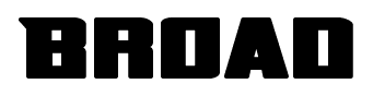 Broad font