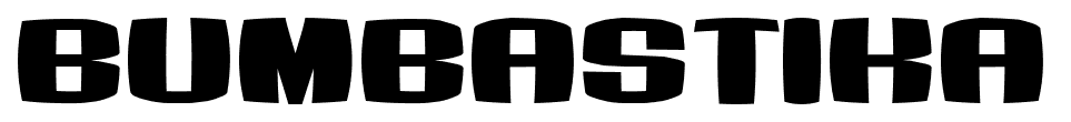 Bumbastika font