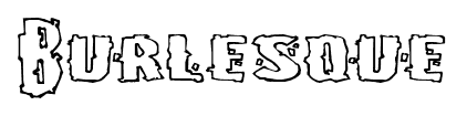 Burlesque font