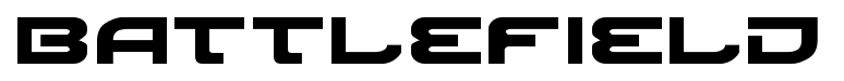 Battlefield font