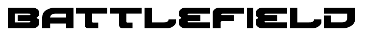 Battlefield font