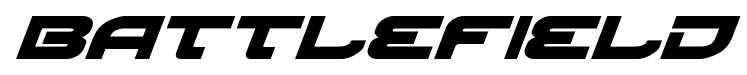 Battlefield font