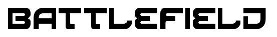 Battlefield font