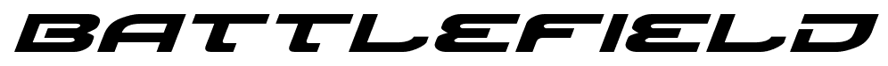Battlefield font