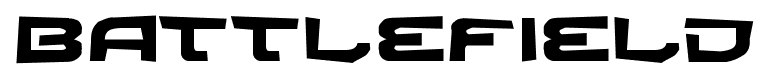 Battlefield font