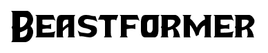 Beastformer font