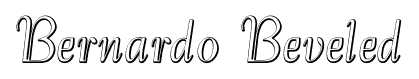 Bernardo Beveled font