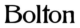 Bolton font