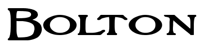 Bolton font