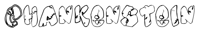 Chankenstein font