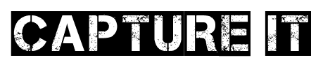 Capture it font