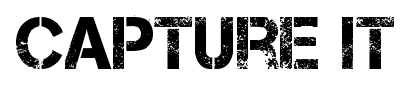 Capture it font