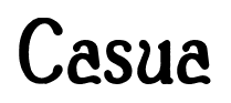 Casua font