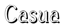 Casua font