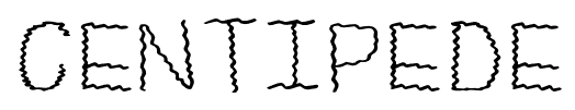 Centipede font