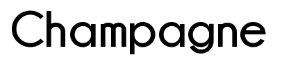Champagne & Limousines font