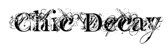 Chic Decay font