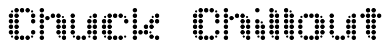 Chuck Chillout font