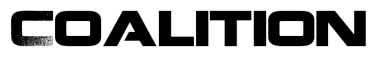 Coalition font