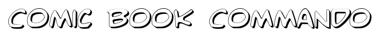 Comic Book Commando font