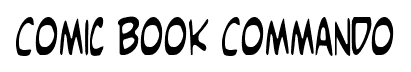 Comic Book Commando font